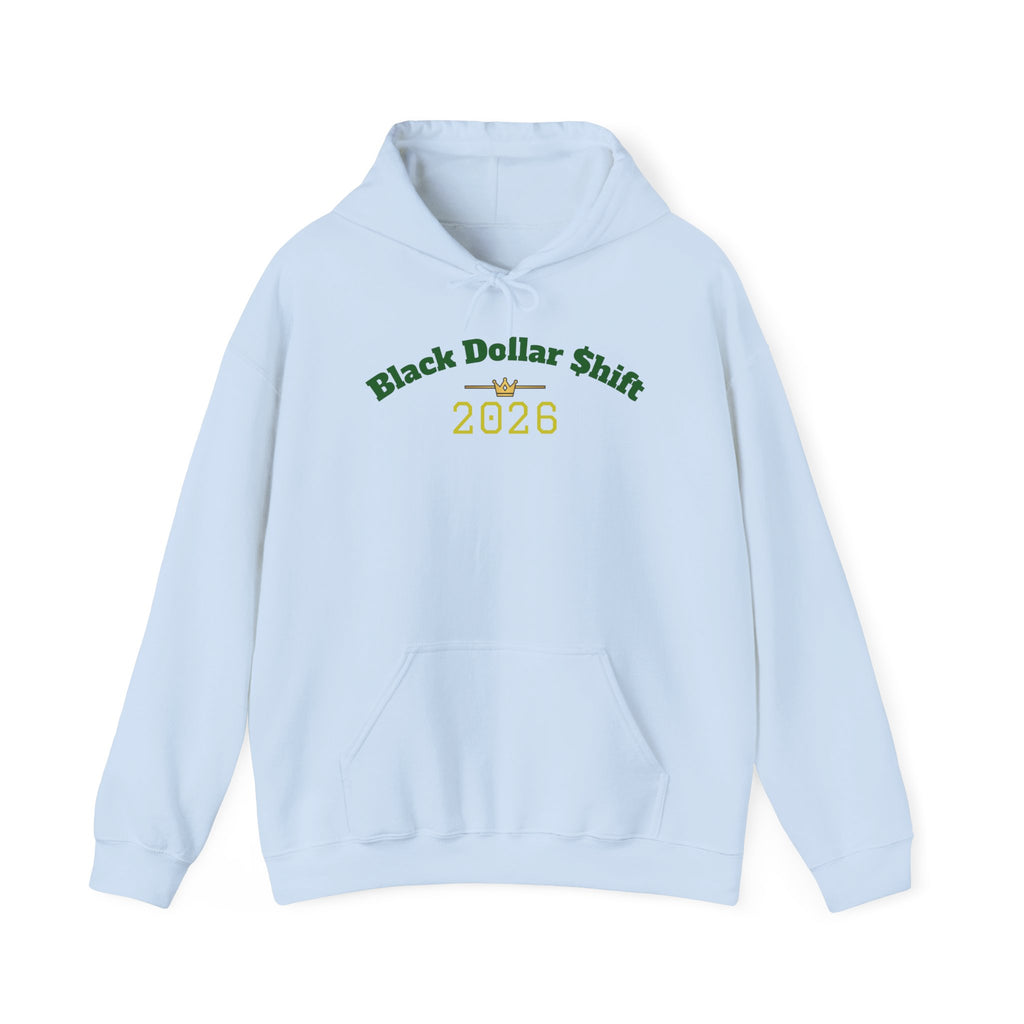 Black Dollar Shift Hoodie, Unisex Sweatshirt