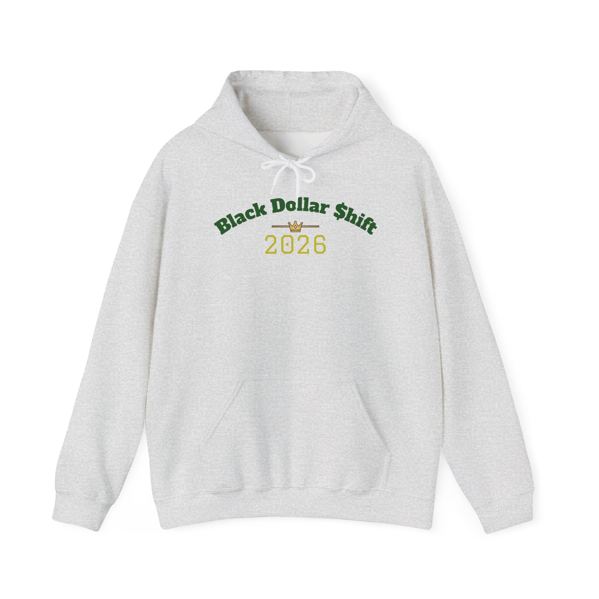 Black Dollar Shift Hoodie, Unisex Sweatshirt