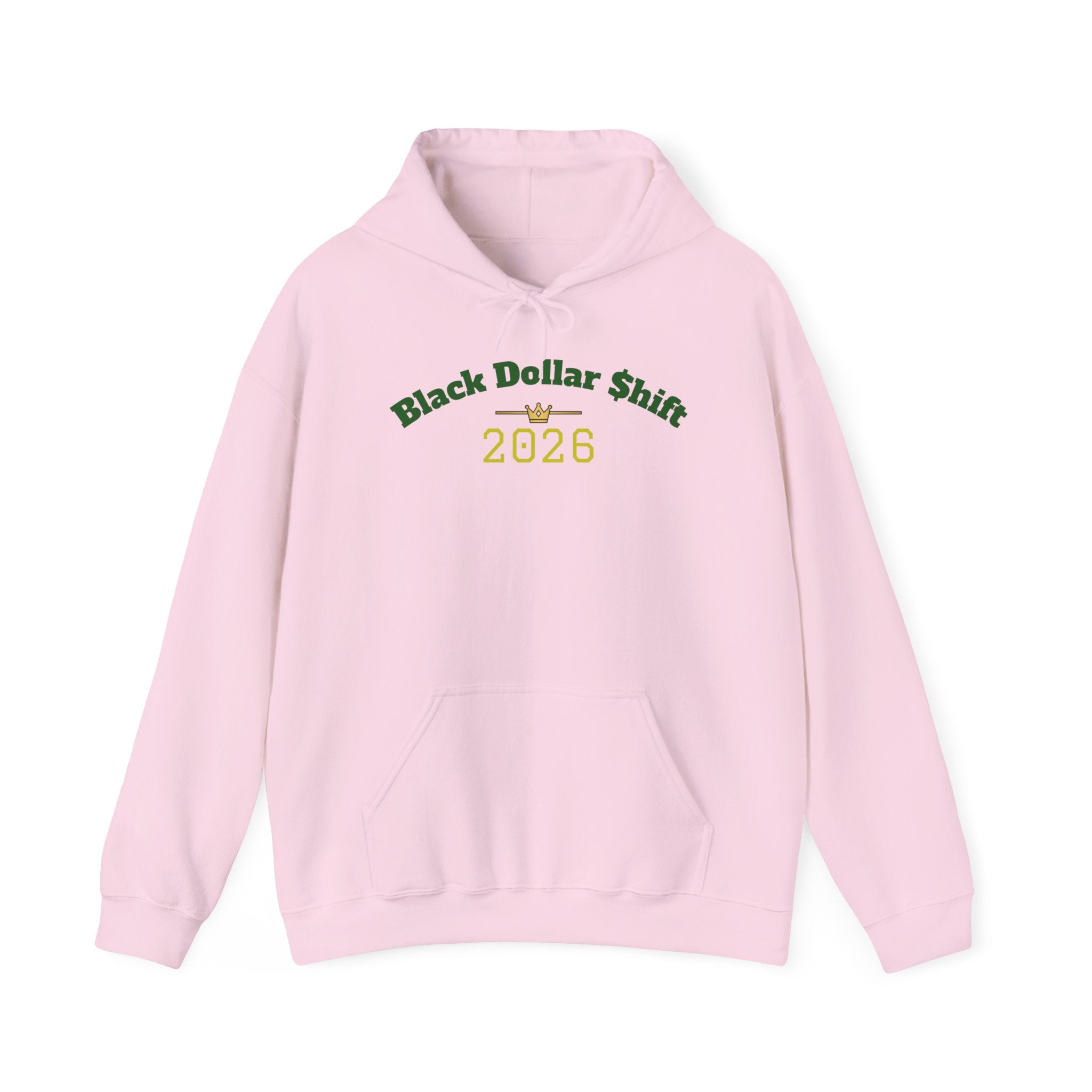 Black Dollar Shift Hoodie, Unisex Sweatshirt