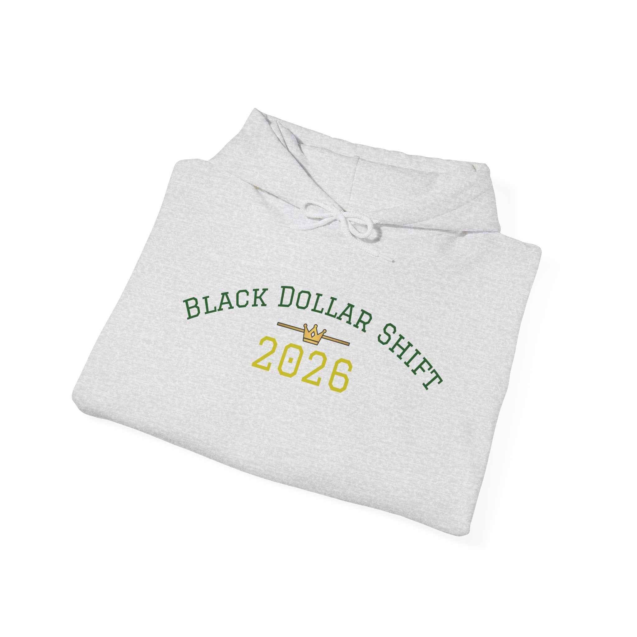 Black Dollar Shift Hoodie, Unisex Sweatshirt