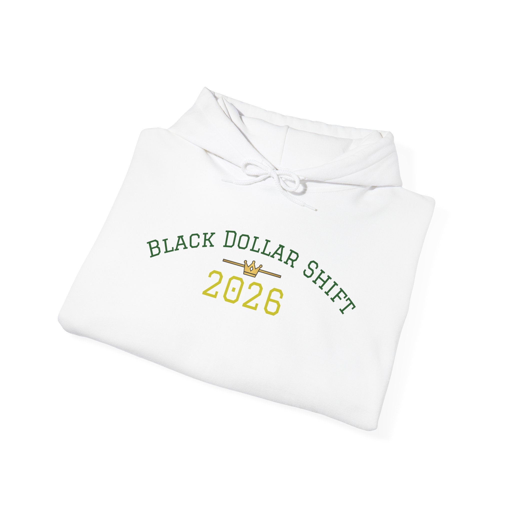 Black Dollar Shift Hoodie, Unisex Sweatshirt