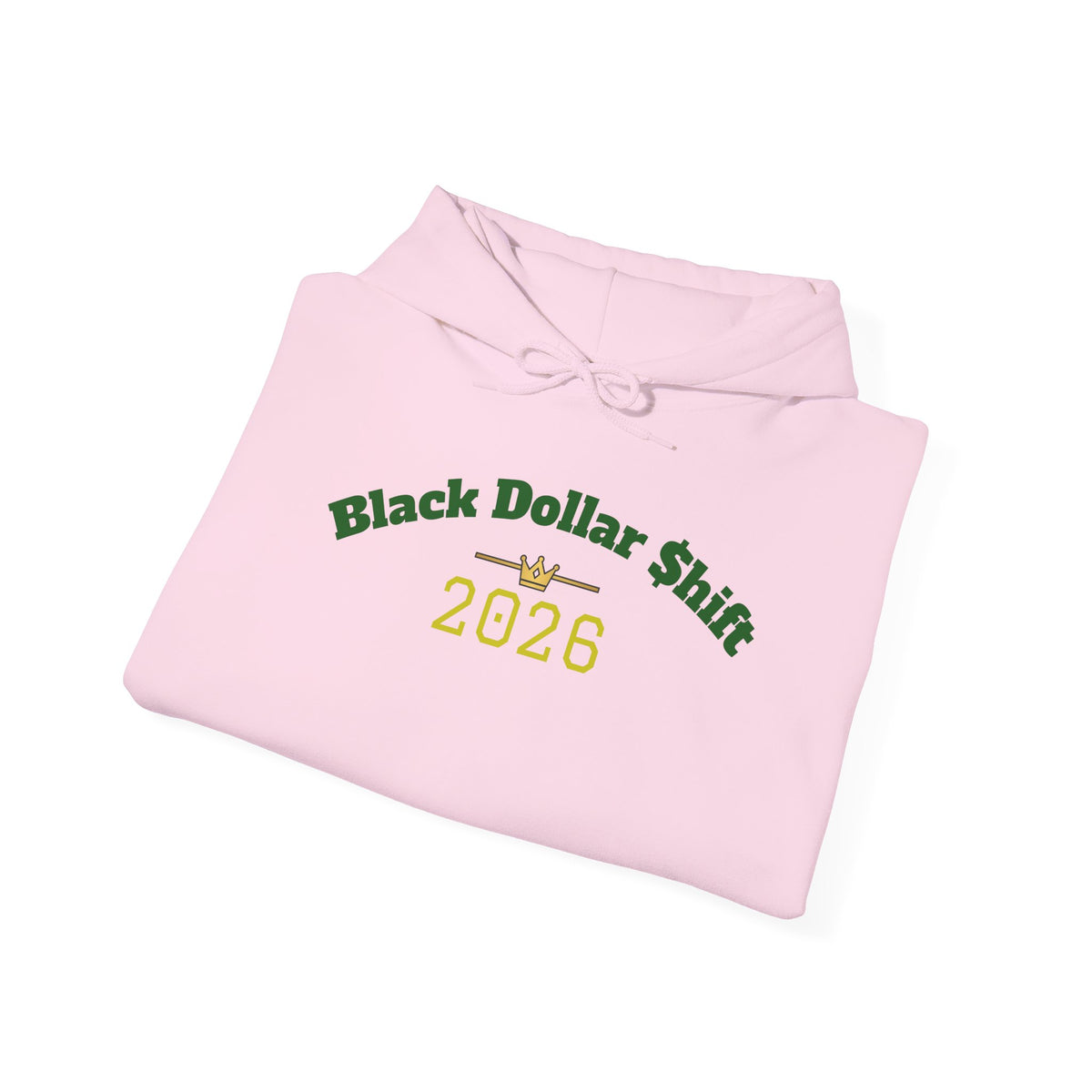 Black Dollar Shift Hoodie, Unisex Sweatshirt