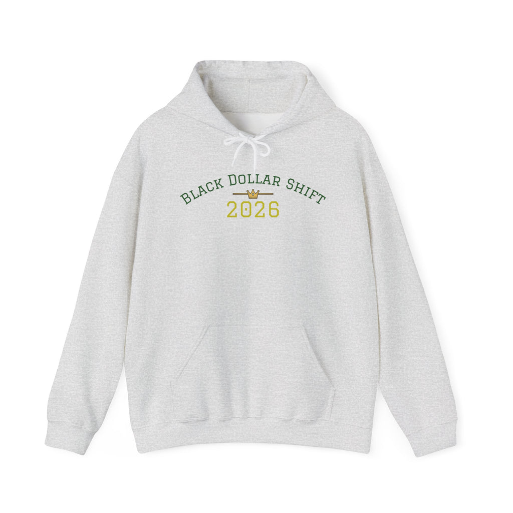 Black Dollar Shift Hoodie, Unisex Sweatshirt