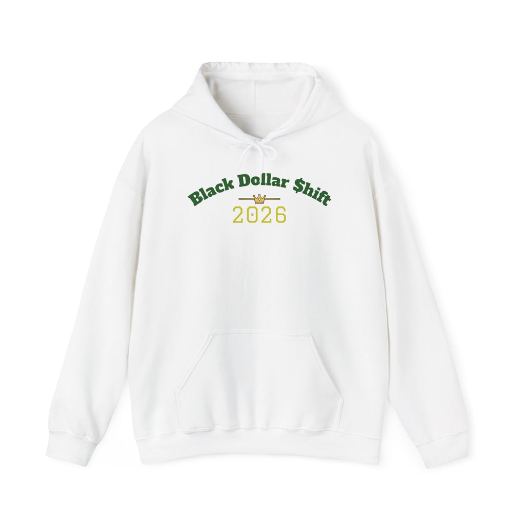 Black Dollar Shift Hoodie, Unisex Sweatshirt