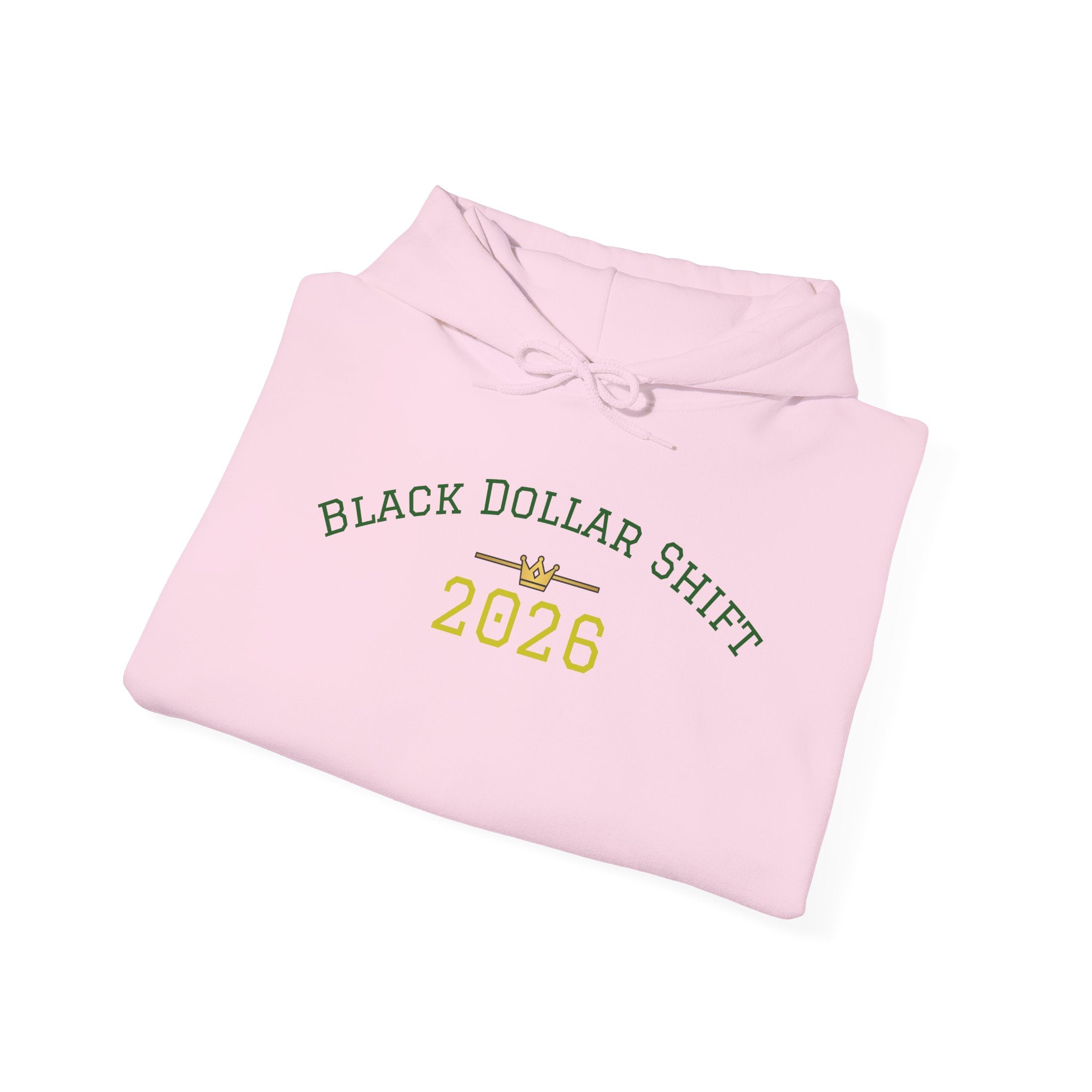 Black Dollar Shift Hoodie, Unisex Sweatshirt