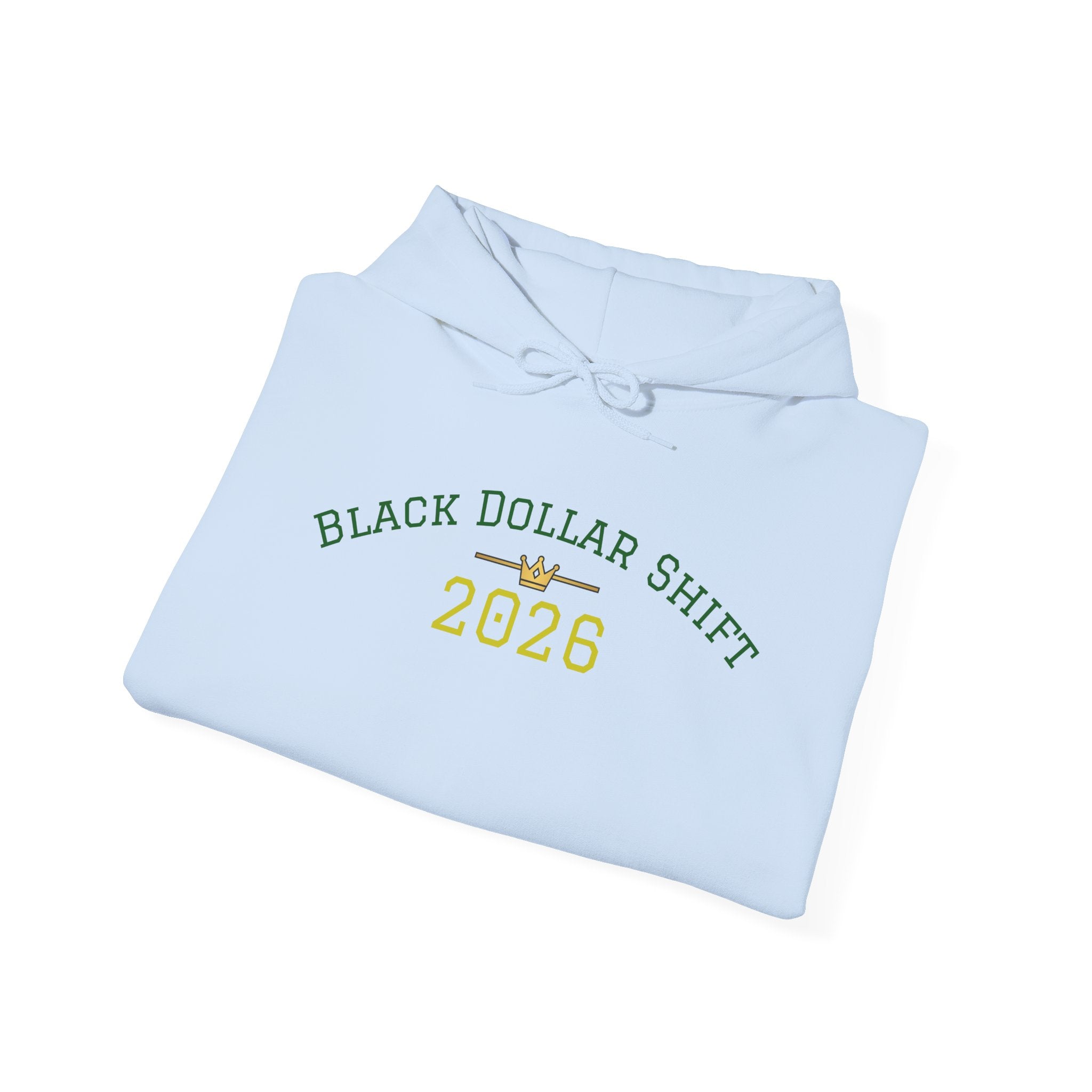 Black Dollar Shift Hoodie, Unisex Sweatshirt