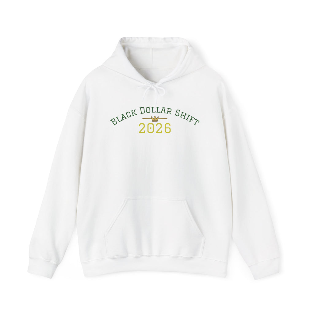 Black Dollar Shift Hoodie, Unisex Sweatshirt