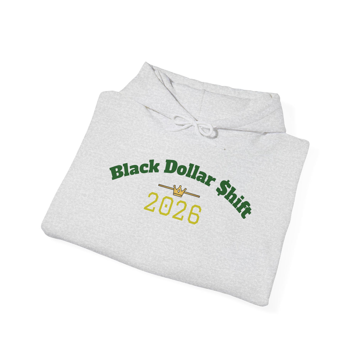 Black Dollar Shift Hoodie, Unisex Sweatshirt